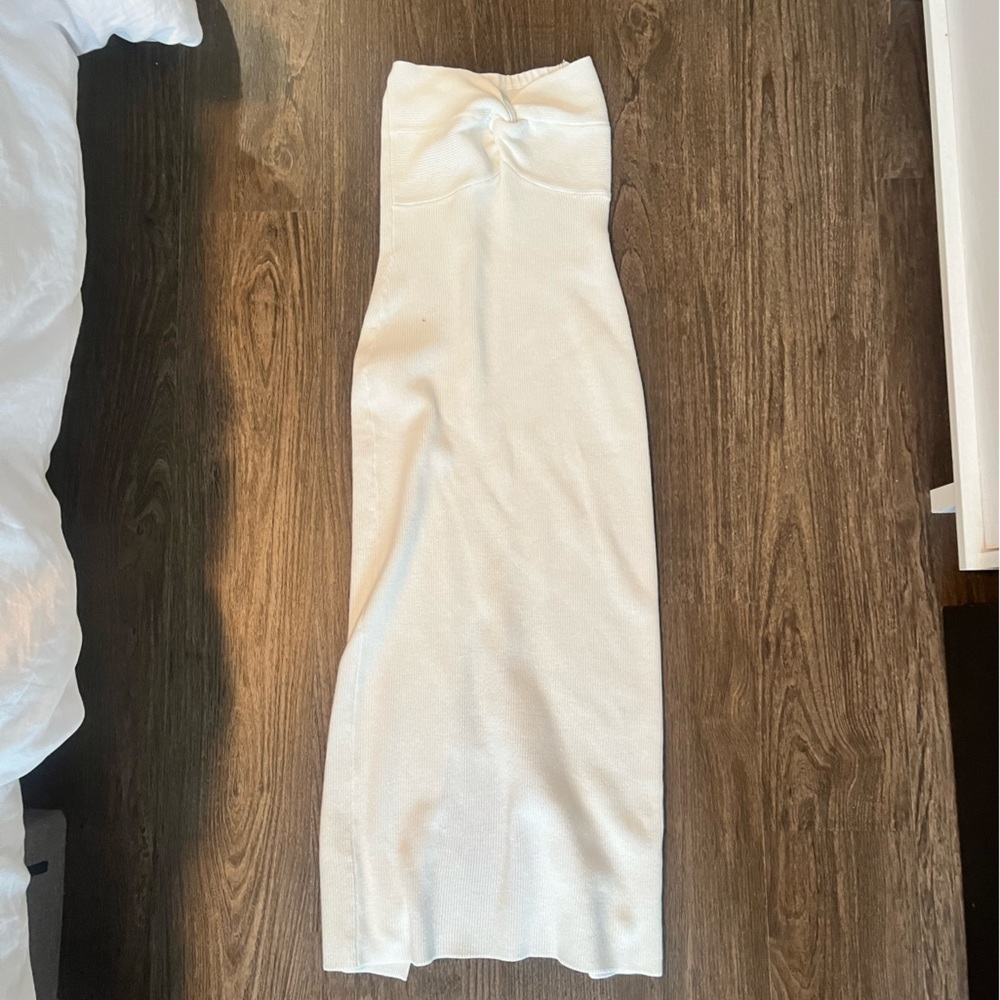 Amazon split hem knit dress
